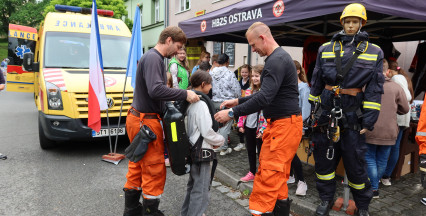 Den IZS v obci Doubrava