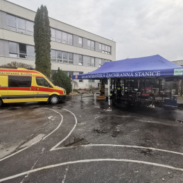HBZS Ostrava na Dni zdraví v ZŠ Generála Svobody v Havířově-Šumbarku