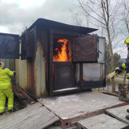 Flashover kontejner – druhý turnus