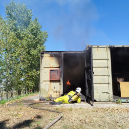 Flashover kontejner